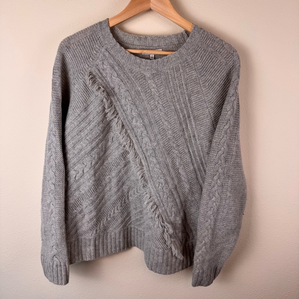 Madewell Merino Wool Cable Sweater
